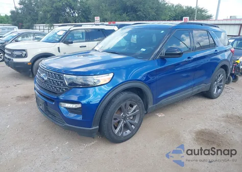 2022 Ford Explorer Xlt from USA, damaged, VIN 1FMSK7DH5NGB70599